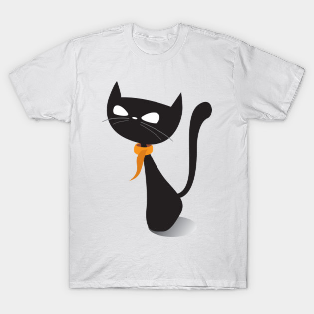Funny Black Cat 5 Funny Black Cat T Shirt Teepublic
