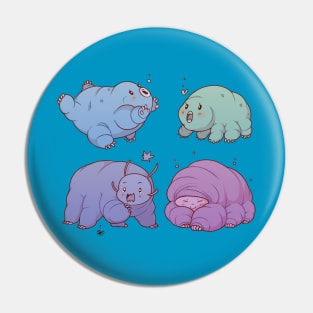 Tardigrade Family Pin