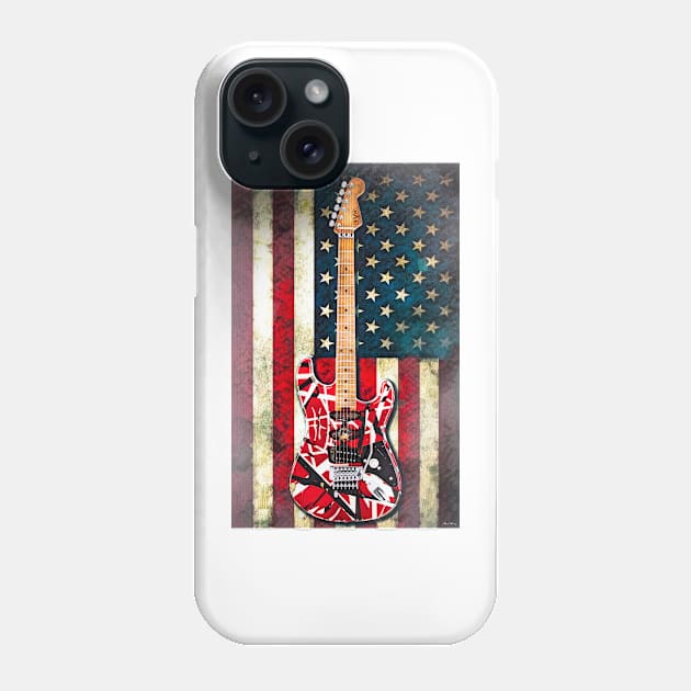 Eddie's Guitar Phone Case by IconsPopArt