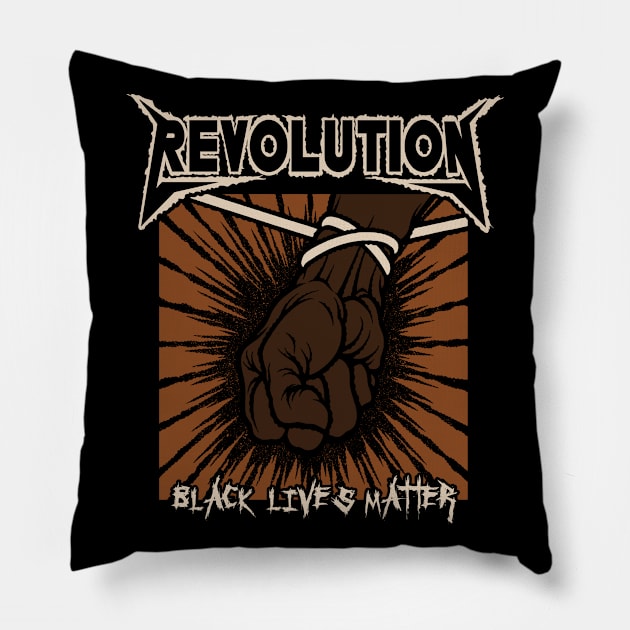 Revolution Pillow by Daletheskater