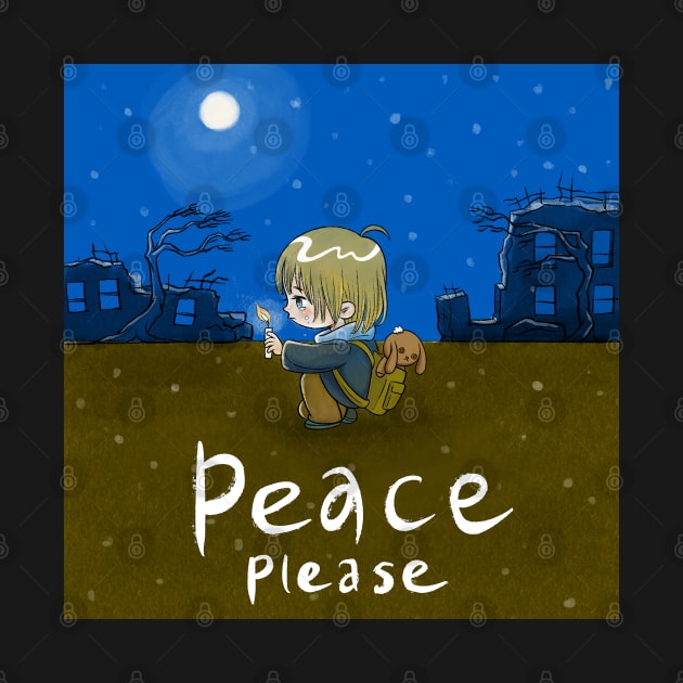 Peace Please by Moss Moon Studio