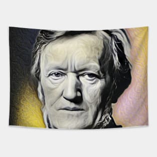 Richard Wagner Yellow Portrait | Richard Wagner Artwork 9 Tapestry