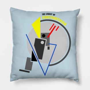 Geometrical pattern in constructivism style Pillow