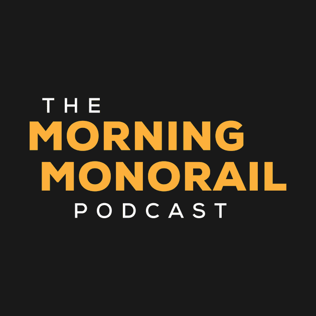 Morning Monorail Logo Yellow Text Only by MorningMonorail