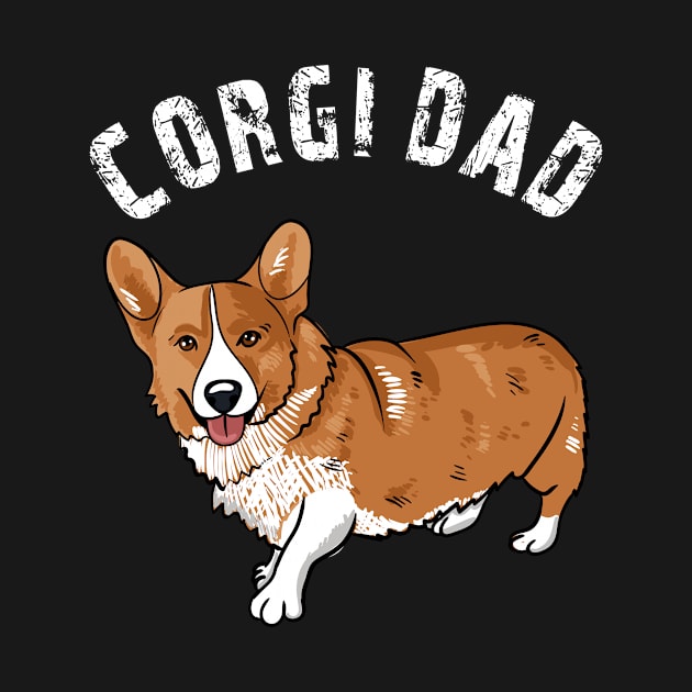 Corgi Dad by LetsBeginDesigns