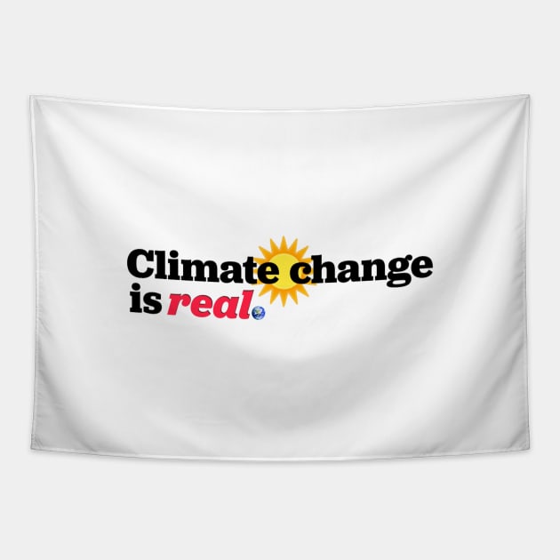 Climate change is real Tapestry by Shelly’s