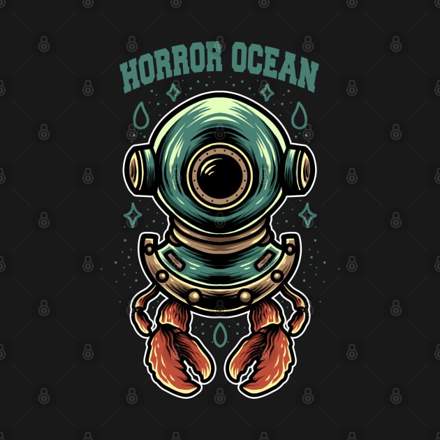 horror ocean by donipacoceng