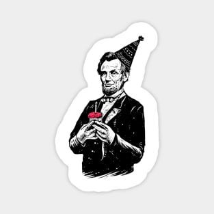 Abraham Lincoln - Happy birthday mr.president Magnet