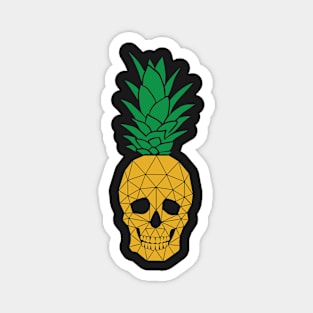 Pineapple Skull Magnet