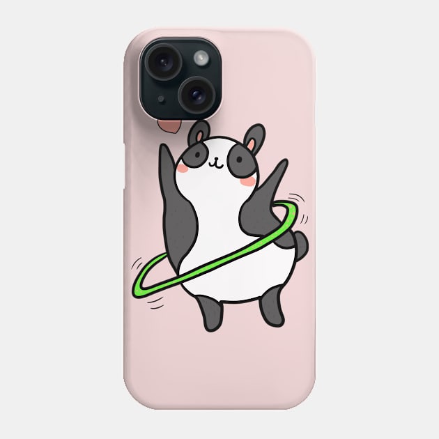 Hula panda Phone Case by AndySaljim