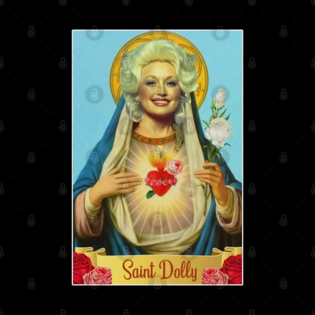 Saint Dolly Parton by Ipung