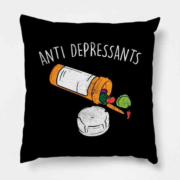 Anti Depressants Pillow by maxdax