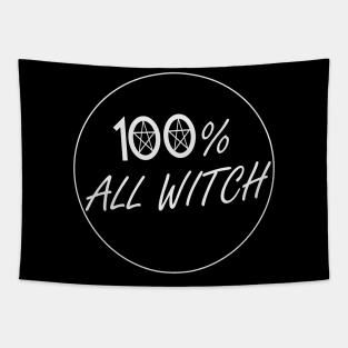 100% ALL WITCH DESIGN Tapestry