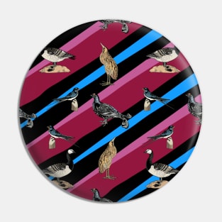 Abstract birds pattern Pin