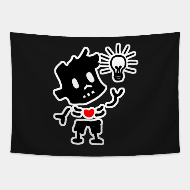 Idea Zombie Boy. Tapestry by COOLKJS0