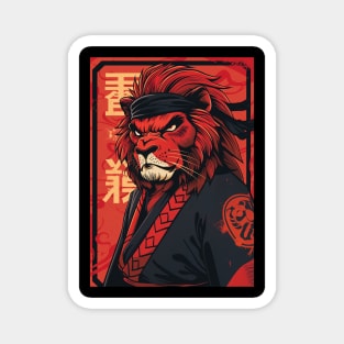 Kimono Lion Magnet