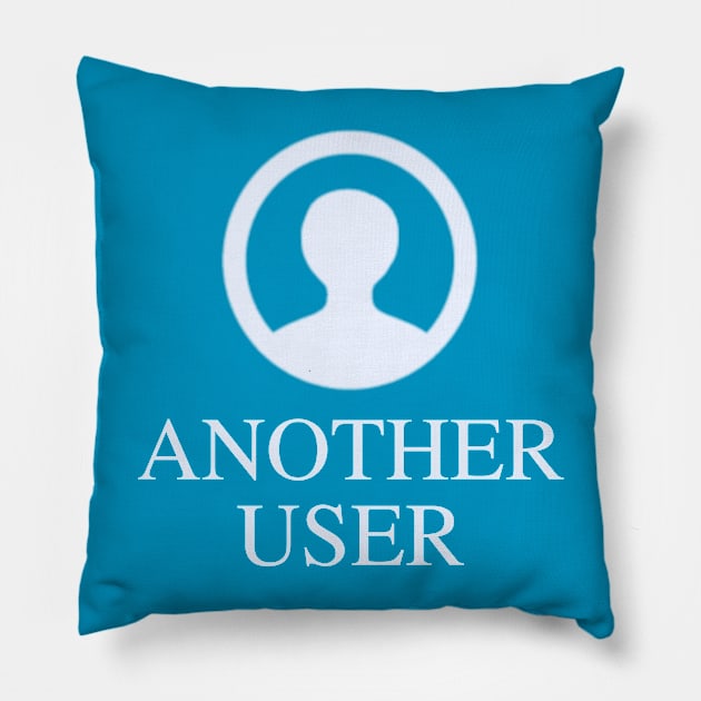 User icon only a subscriber simple person Pillow by IL PROGETTO Gruppo Immobiliare