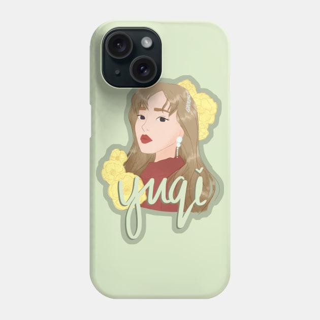 (G)I-DLE - Yuqi Phone Case by renaesense