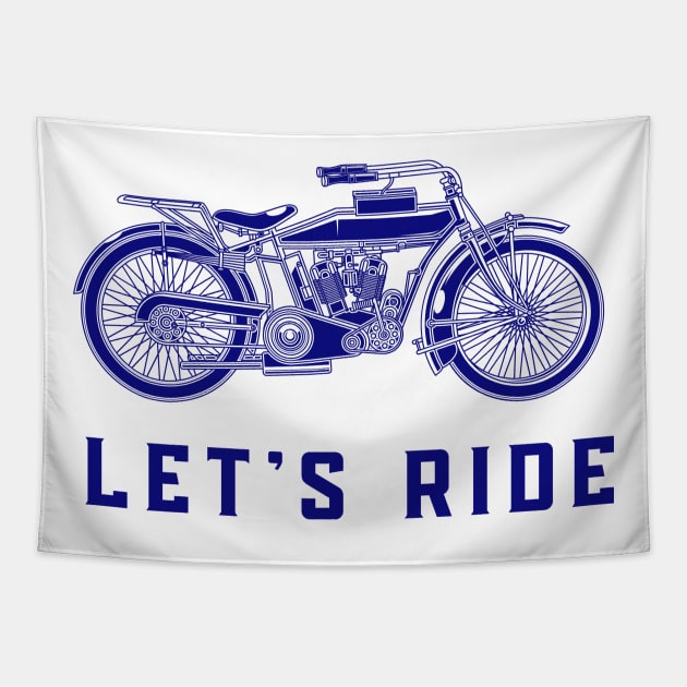 Let's Ride Tapestry by DiscoverNow