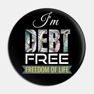 I'm Debt free Pin