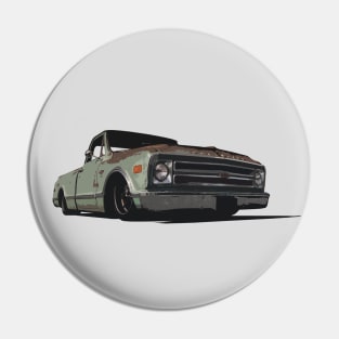 Patina Chevy C-10 Pin