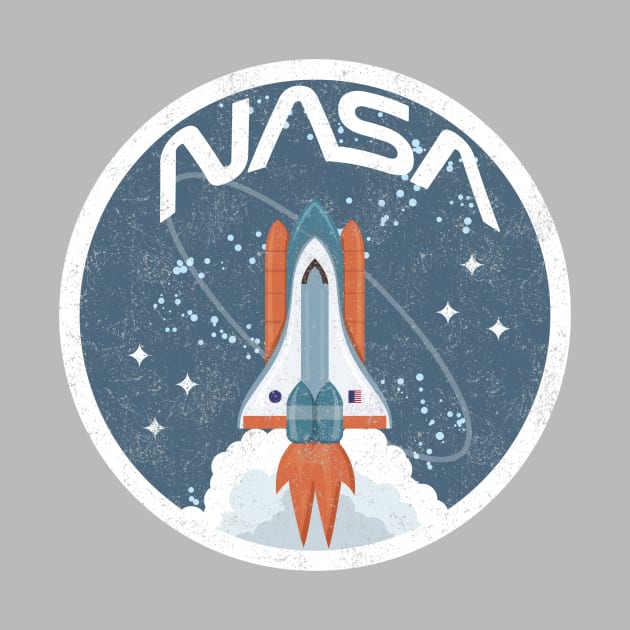 NASA retro shuttle by PaletteDesigns