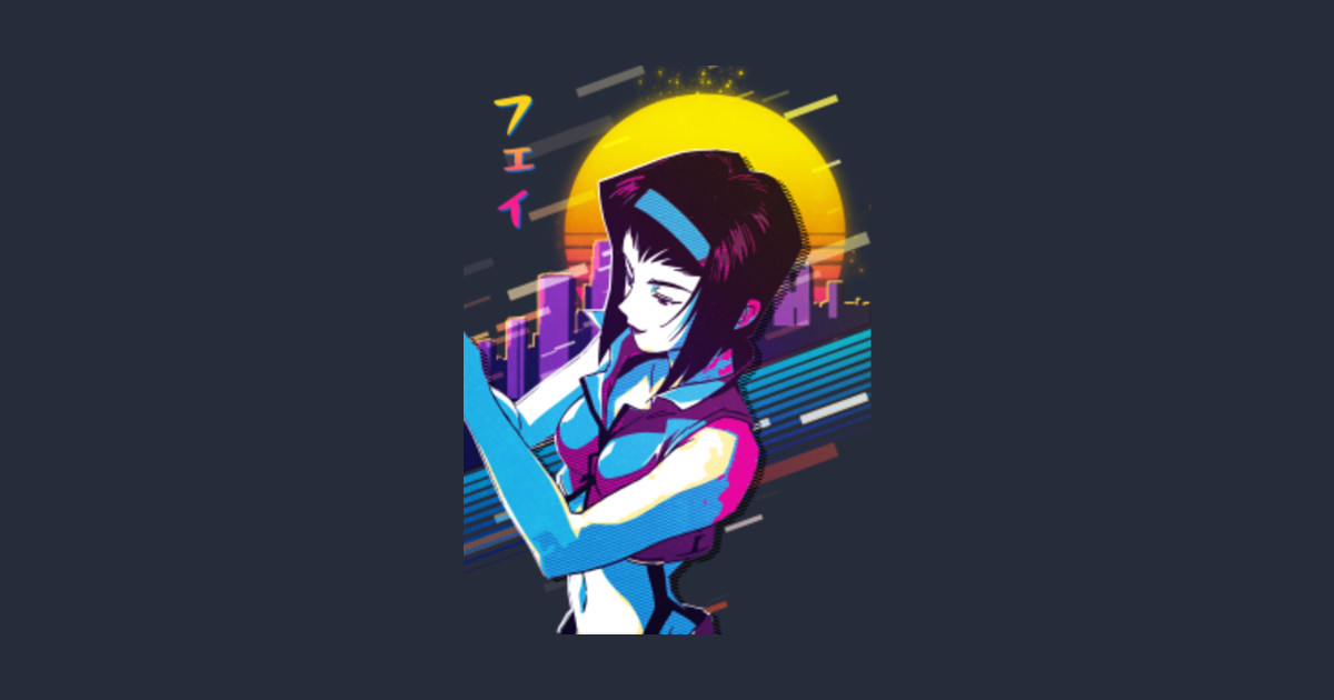 Faye Valentine - Cowboy Bebop - Faye Valentine - Sticker ...