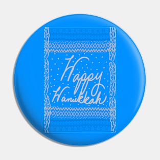 Happy Hanukkah Pin