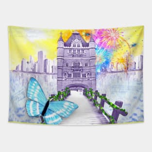 London Bridge Tower Tapestry