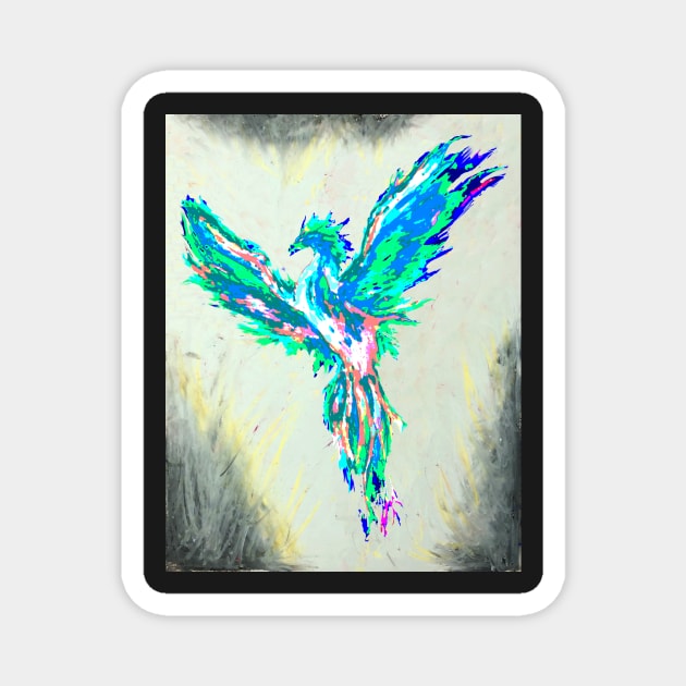 Original Phoenix Magnet by xaxuokxenx