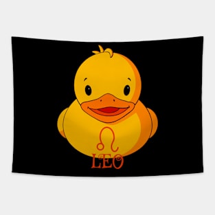 Leo Rubber Duck Tapestry