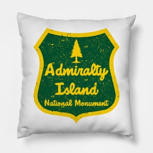 Admiralty Island National Monument shield Pillow