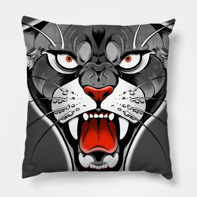 Panther Pillow by SeanB1