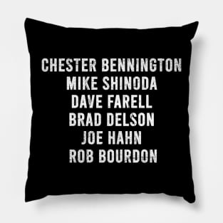 Linkin Park Band Member Type Pillow