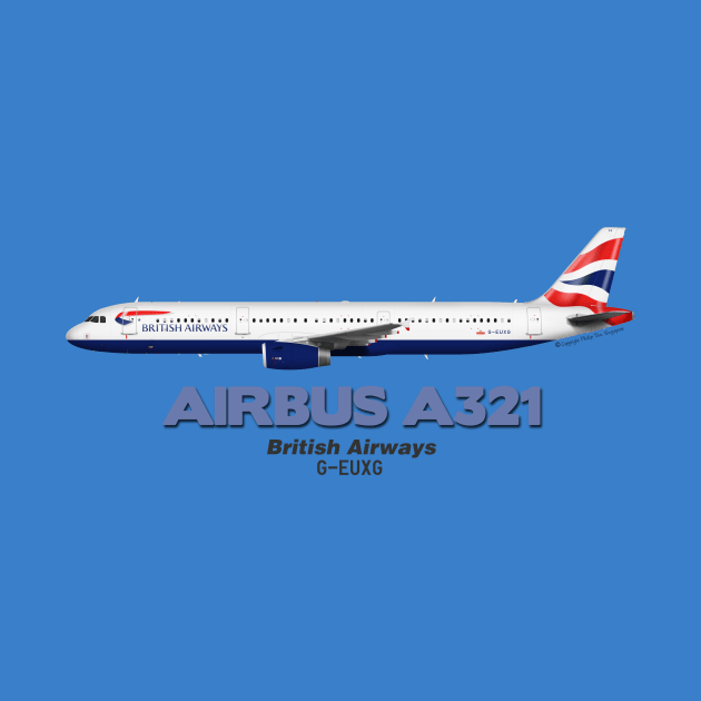 Airbus A321 - British Airways by TheArtofFlying