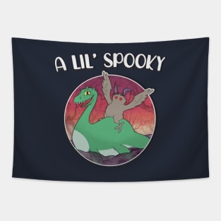 A Lil' Spooky Logo Tapestry