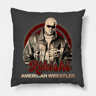 The Wrestler - Rikishi ( vintage art ) Pillow