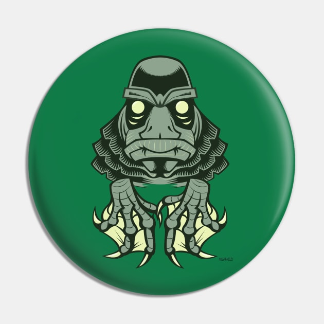 Creature Pin by nocturnallygeekyme