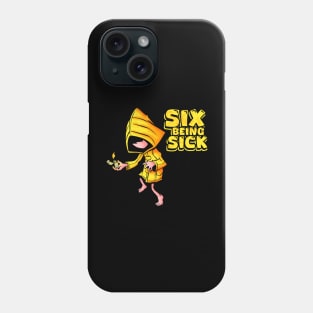 SIX Being Sick Little Nightmares Phone Case