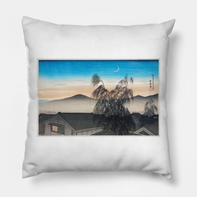 Japanese art Pillow by pundi ramadhan sudrajat