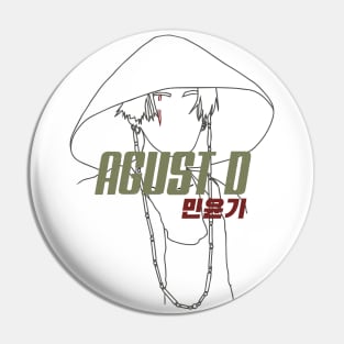 SUGA  Agust D TOUR IN U.S Los Angeles LA Pin