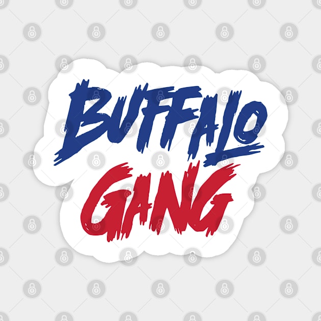Buffalo Gang v3 Magnet by Emma