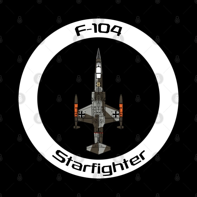 F-104 Starfighter (Germany) by BearCaveDesigns