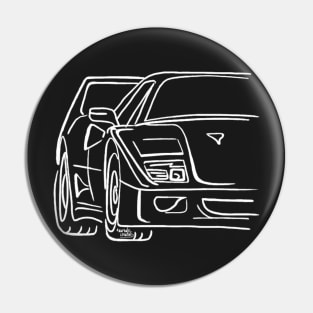 Ferrari F 40 art Pin