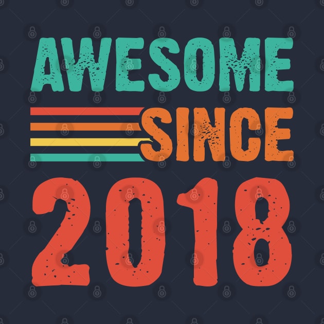 Vintage Awesome Since 2018 by Emma