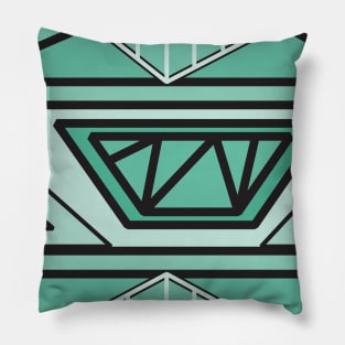 Ethnic background folk african pattern Pillow