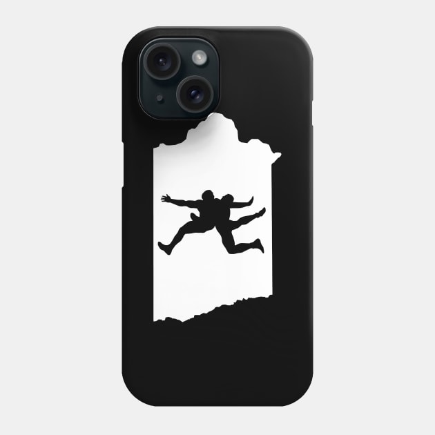 Iowa Wrestling Phone Case by Ruiz Combat Grappling