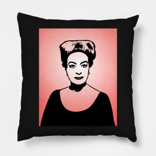 Joan Crawford | Hollywood Royalty | Pop Art Pillow