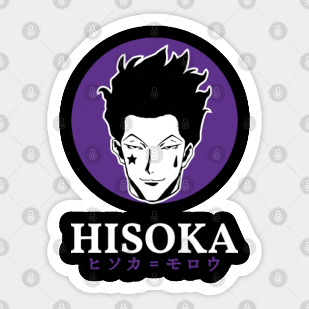 Hisoka Hunter X Hunter Hisoka Sticker Teepublic Uk