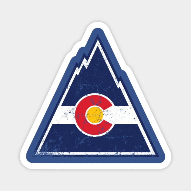 Colorado Rockies Magnet by MindsparkCreative